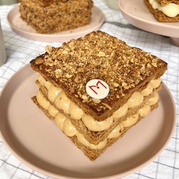 ​Mille Feuille Peanut Praline Cream